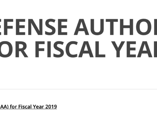 2019 National Defense Authorization Act